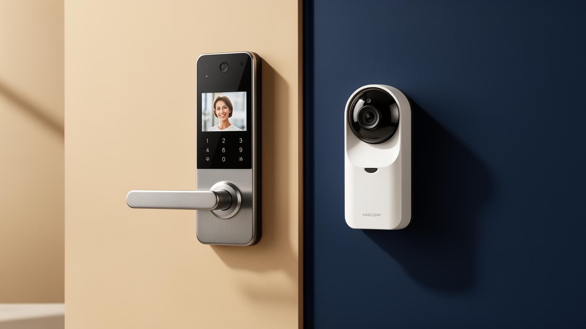 지컴시스템 스마트홈 보안 솔루션 - 코콤 비디오폰, 유니코 도어락, CCTV